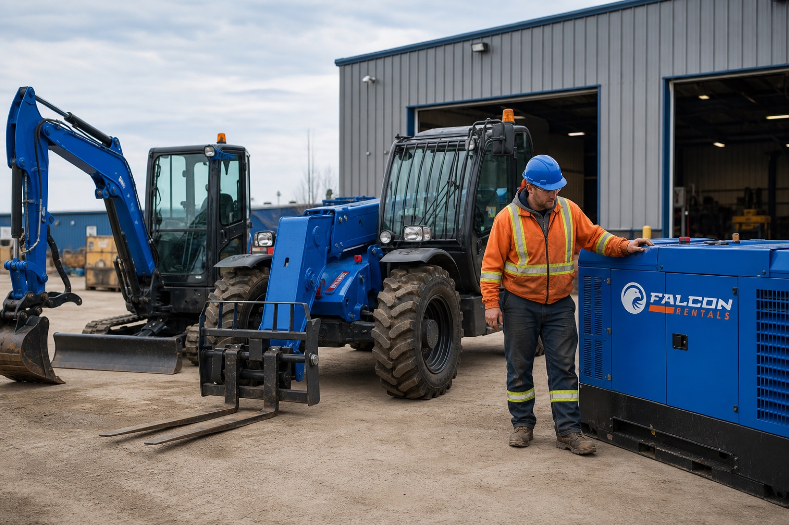 Comparing equipment rental suppliers in Whitecourt